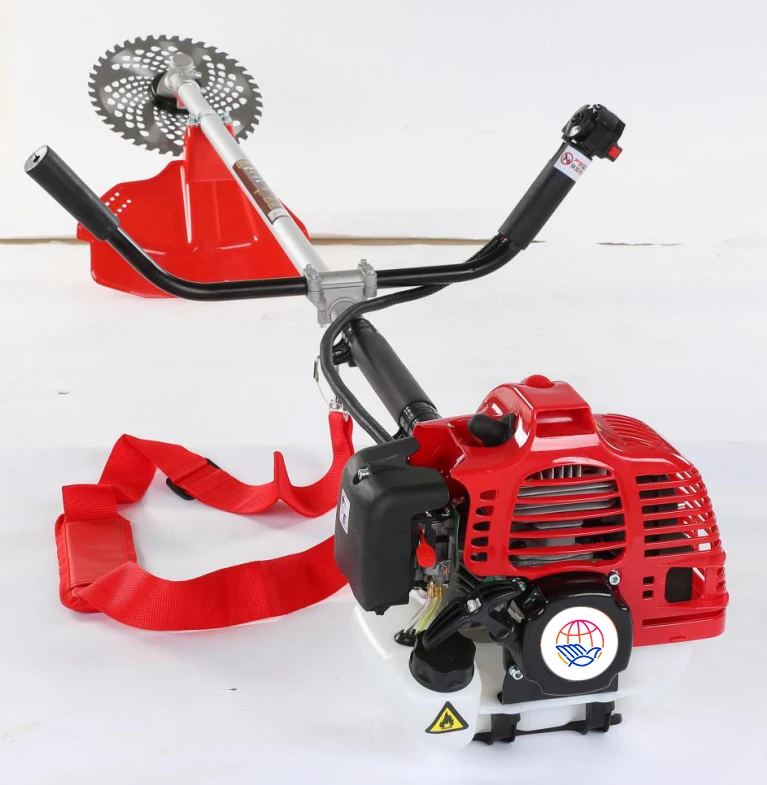 Professional 2 stroke 52 cc gas brush grass cutter trimmer debroussailleuse