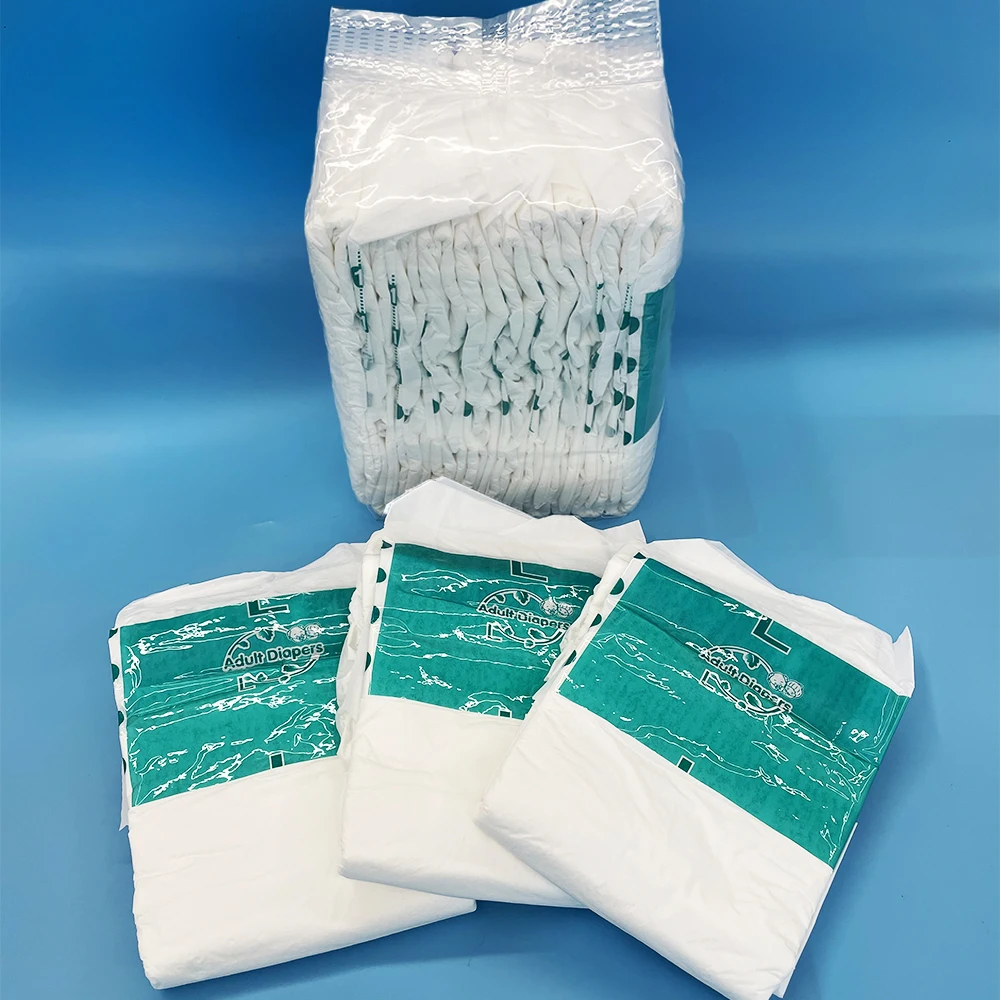 Factory Adult Incontinence Underwear Diaper Disposable Cheap Price Wholesale Supplier Cotton Adult Diaper for Thailand