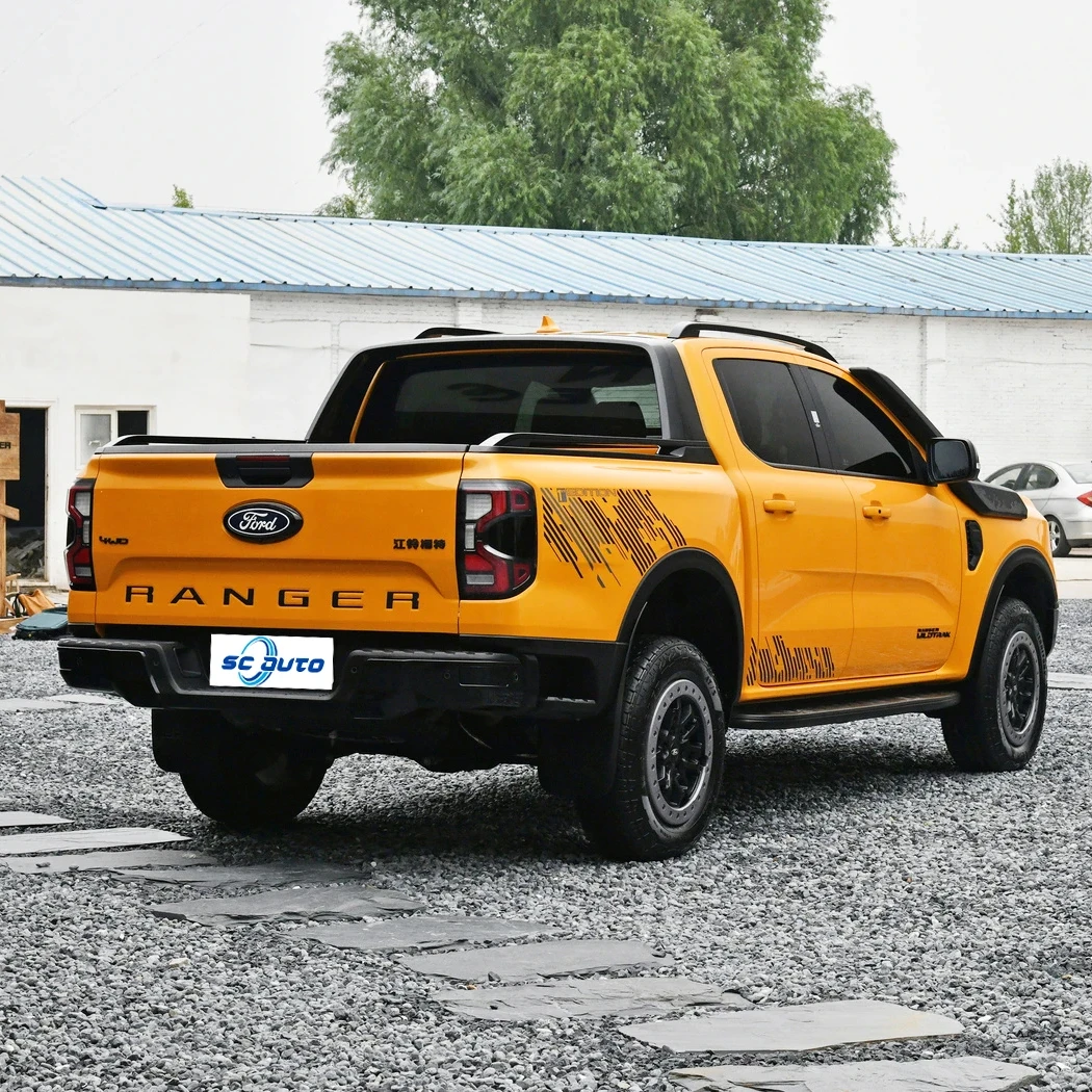 2023 pickup truck Ford Ranger 1st Edition, 2.3T gas 8at 258hp 4x4 awd off-road version, used chinese pickup trucks for sale