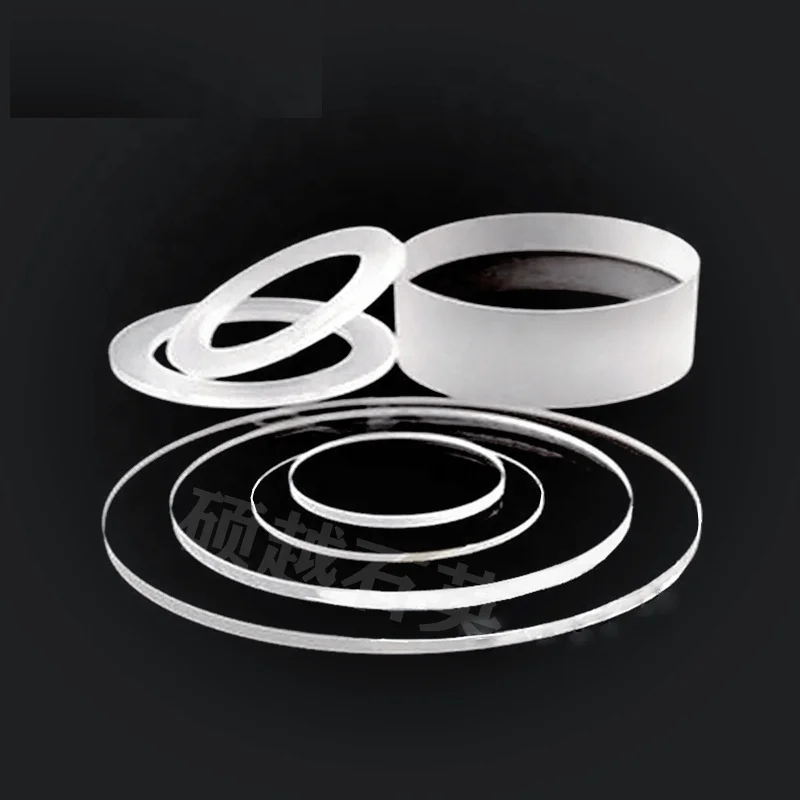 Factory Customized Clear Fused Silica Quartz Glass Sheet Clear Fused Silica Quartz Glass Plate With Customized Size