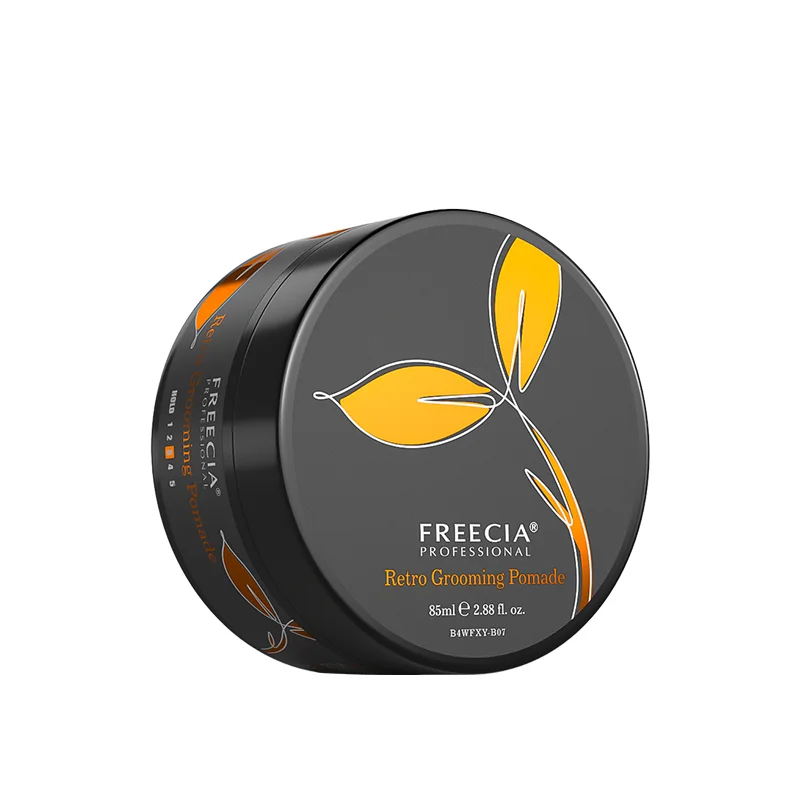 private label strong hold Retro Grooming pomade for men oem odm shine and jam gel