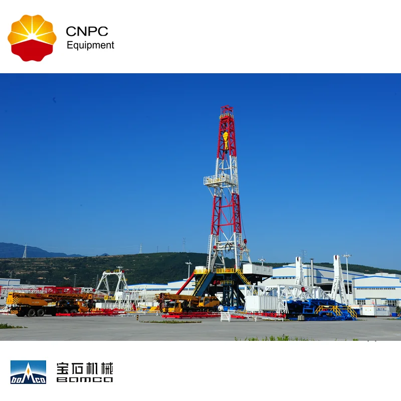 
BOMCO High Quality AC/VFD Drilling Rig 1000m-12000m API Standard Oilfield Equipment ZJ40 ZJ50 ZJ70 ZJ80 ZJ90 ZJ120 land rig 