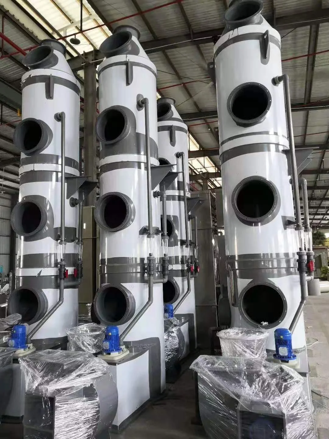 Flue Gas Desulfurization exhaust gas extraction system wet scrubber system