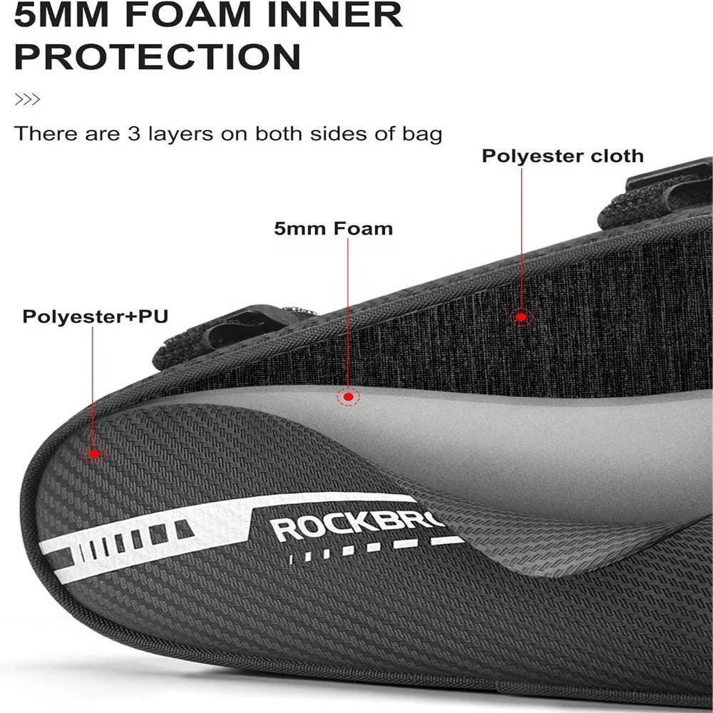 Wholesale Custom Bicycle Accessories Cycling Bike Triangle Front Frame Bag bike box hard travel case bicycle