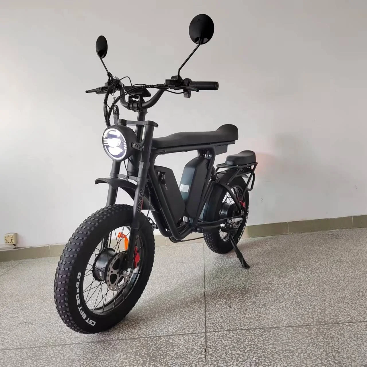 52V Electric Bike Thumb speed  Fat Bike Ebike 2000W Dual Battery 44Ah Oil Brake Full Suspension  Electric Bicycle Dual Motor