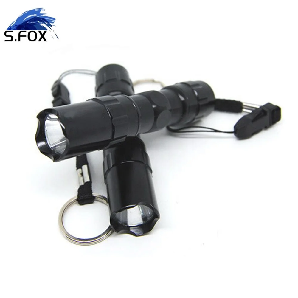 Multi-function Mini Portable EDC Waterproof Aluminum 3W Promotional Gift LED Flashlight
