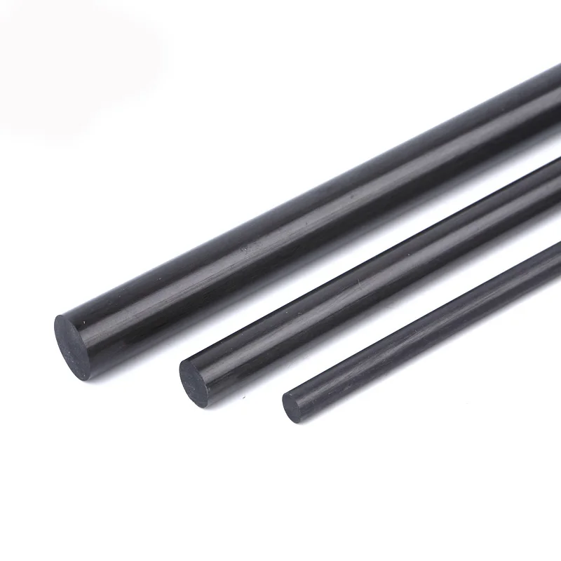 
High Strength 10mm Carbon Fiber Solid Rod 