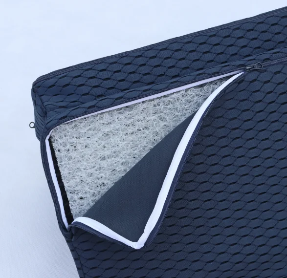 Skylee air weave Elasticity 3D Pe Pp Eva POE Air Poly Fiber 3 Folding Mattress