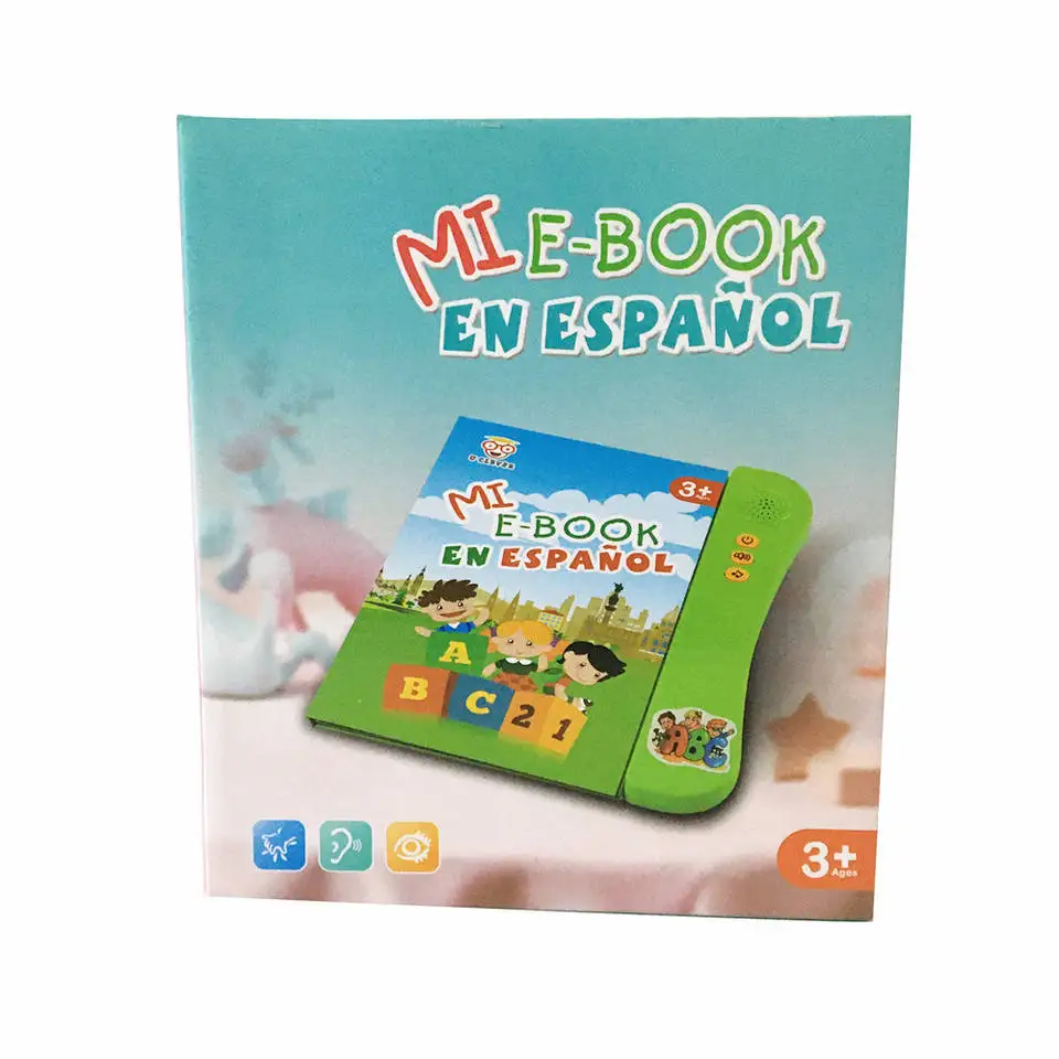 Infantiles Electronic Educativo DidaTemprano Libros En Espanol Para Ninos Children Learning Electronic Sound Book