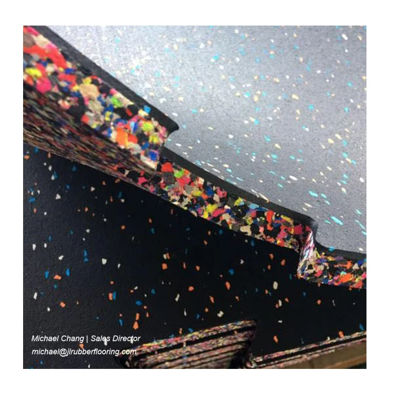 Composite EPDM Gym rubber foam floor mat