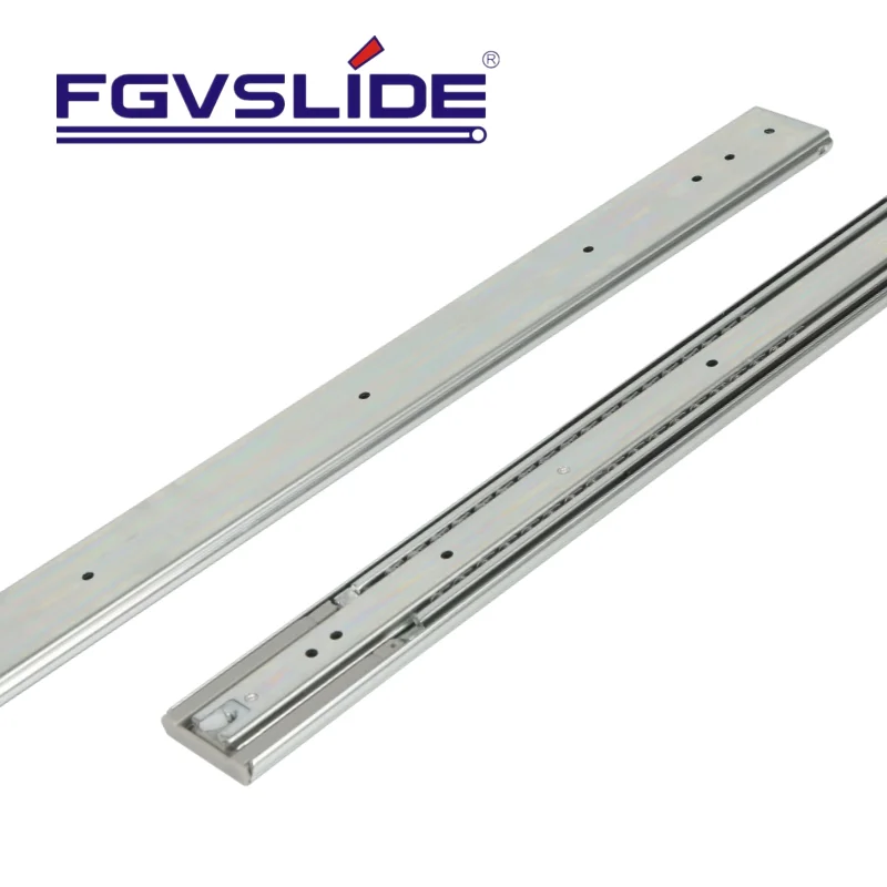 Fgvslide 51mm ball bearing soft close tool box drawer slide rail heavy duty drawer slide rail