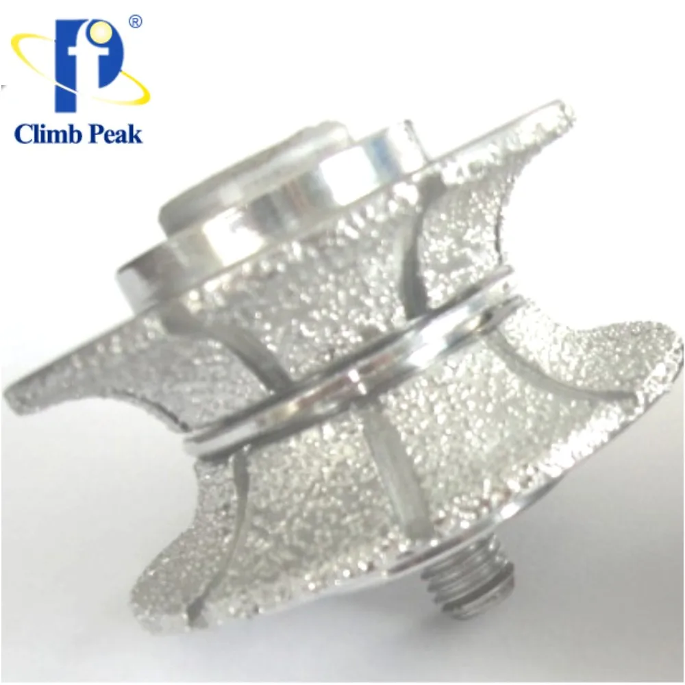 New design low price vacuum brazed diamond grinding wheel