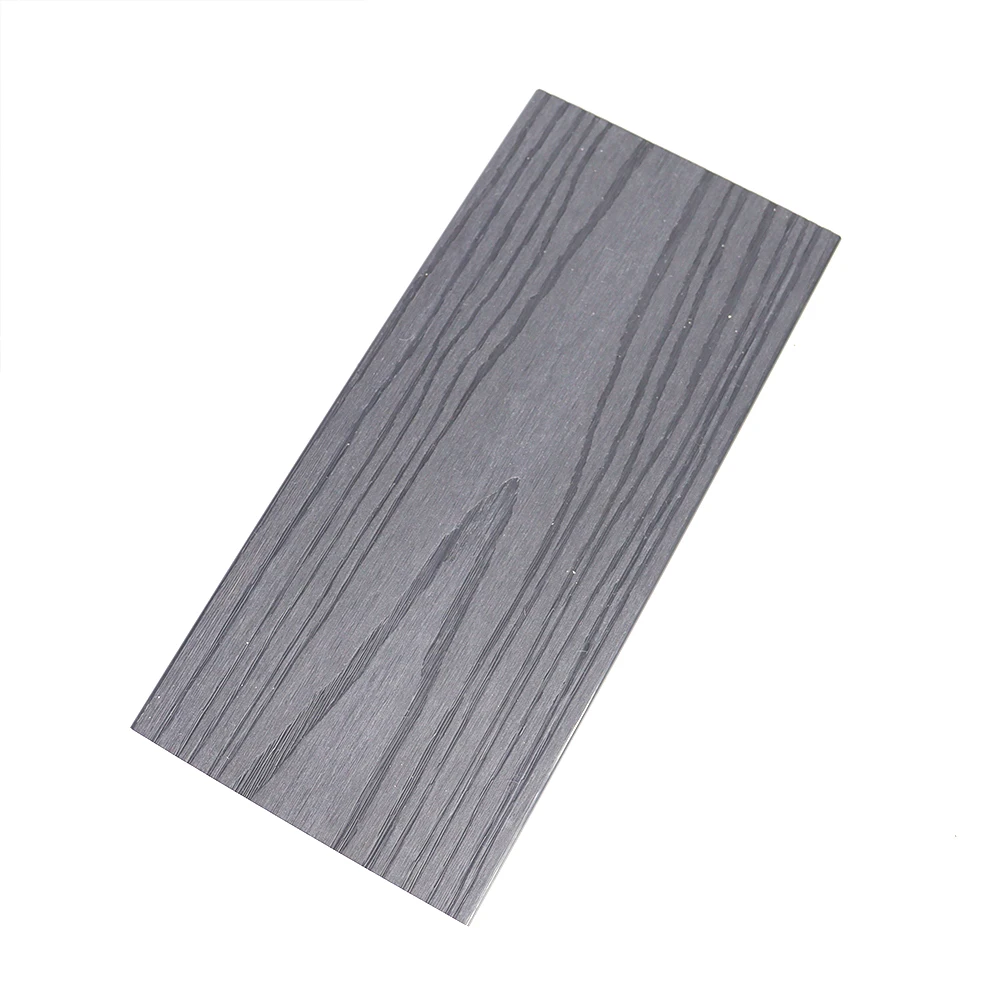 Outdoor garden decking New Foaming Technology Solid Anti-corrosion 3D ABS reinforced PVC ASA Co-extrusion Decking