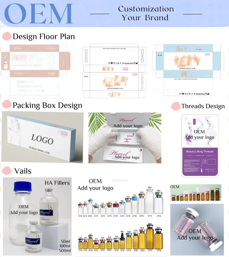 Fast shipments Subskin 10ml  Hyaluronic Acid Injection Dermal Filler Hyaluronate Gel Injections Buttock Breast Dermal Filler