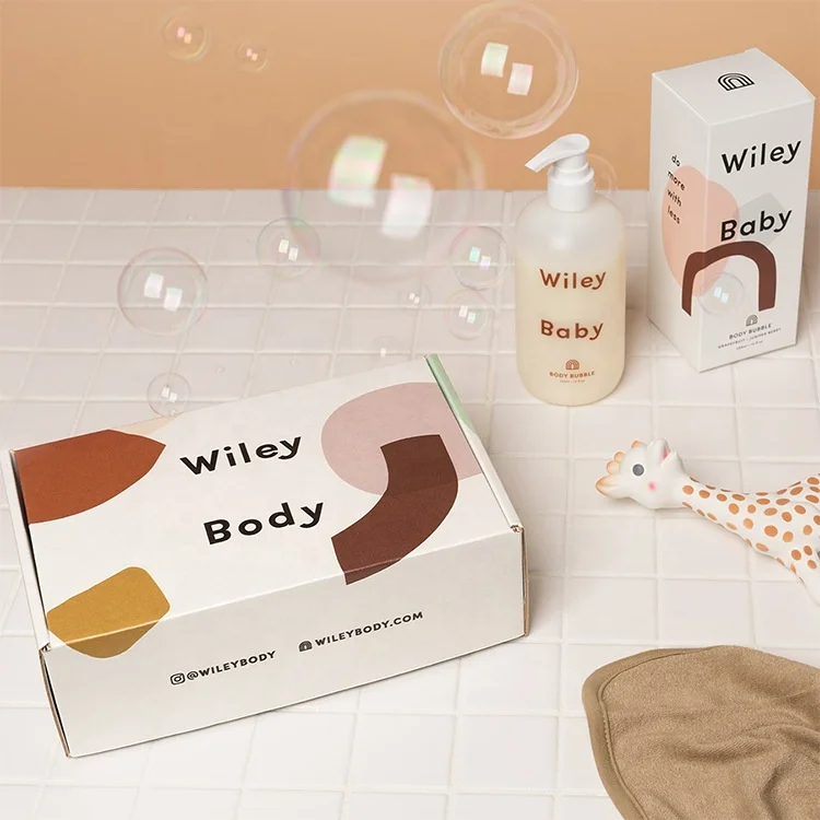 Custom logo printing color environmental protection aircraft box corrugated folding storage small boxes for packiging