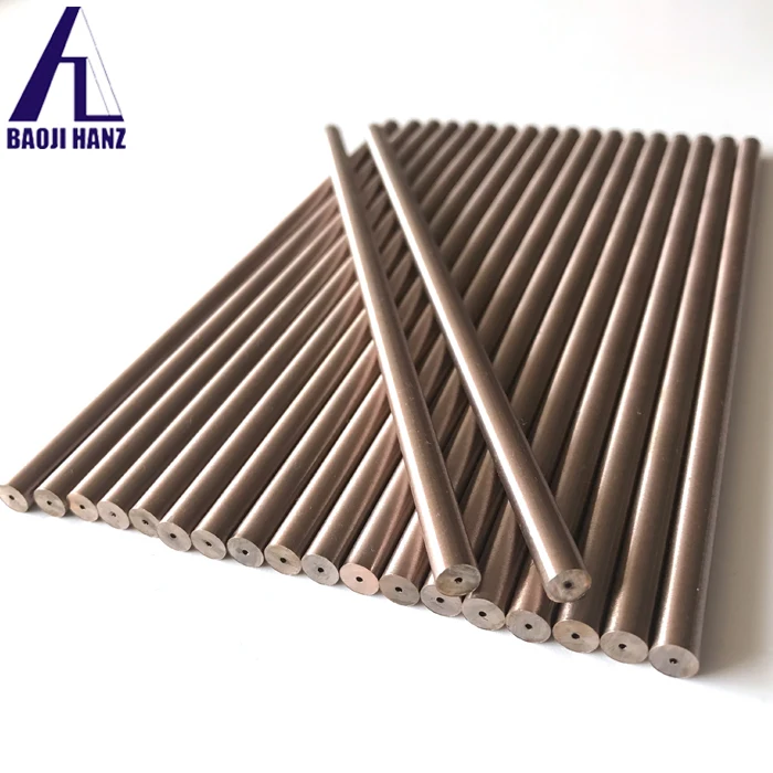 manufacture top quality w-cu 90/10 tungsten copper alloy tube for edm