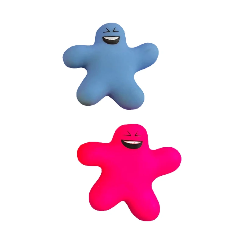 Creative Cartoon Emoticons Flour Figurines TPR Soft Rubber Relief Balls Funny Versatile Emoticon Relief Toys 12 Sets