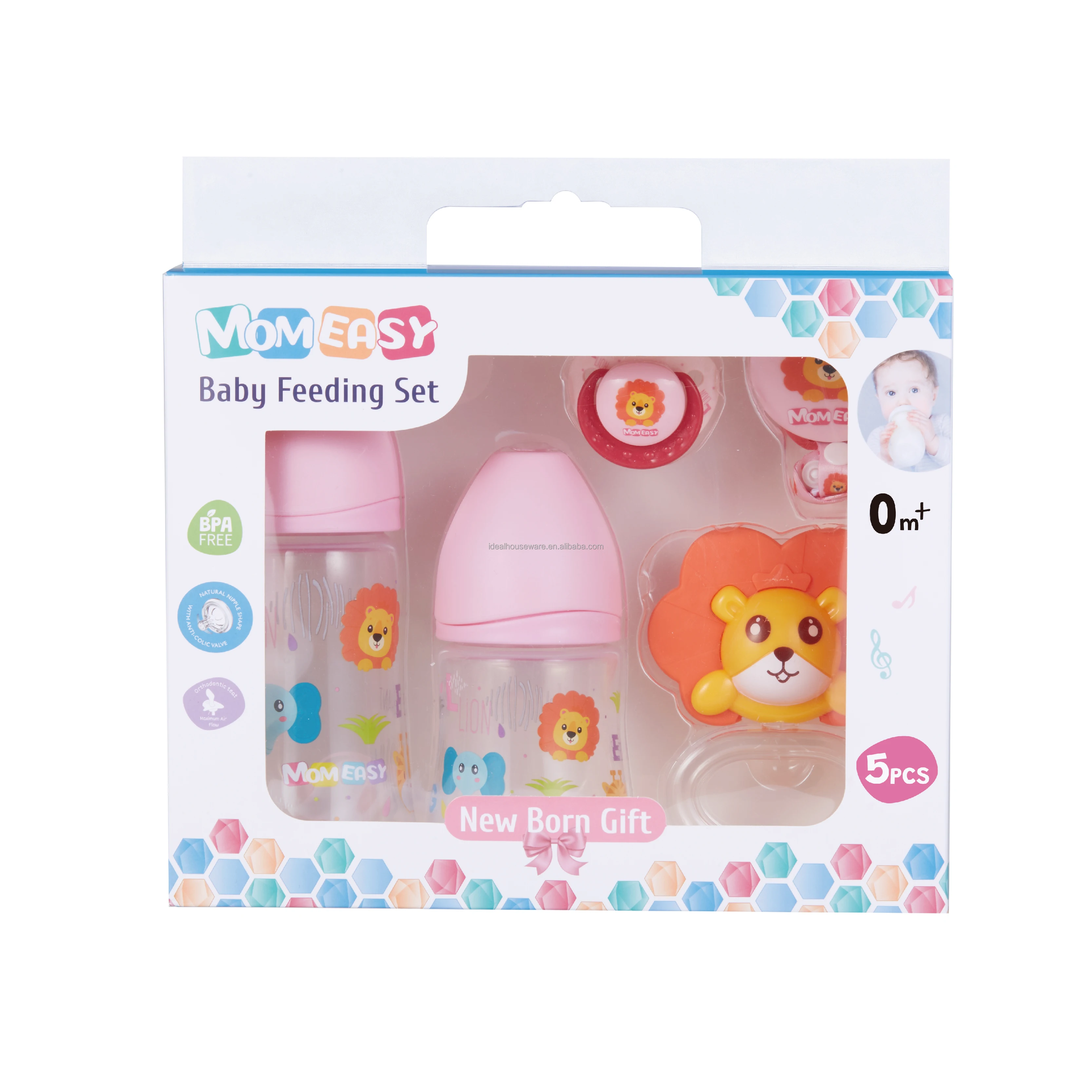 PP New Born Baby Gift Set Baby Feeding Set Baby Bottle Set