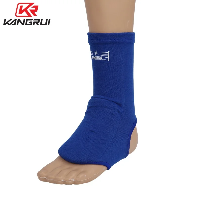 Custom Printed Logo/Label Support MMA Shin Insteps Guards knitted Padded Shin Instep