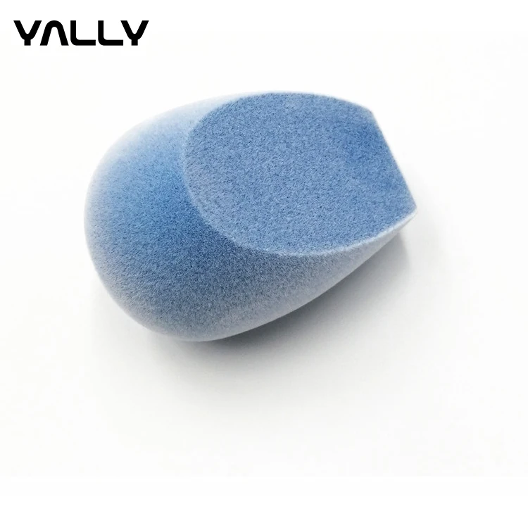 2023 New arrivals LEMONADE SPONGE Fuzzy Velvet Microfiber Beauty Makeup Blender Micro Fiber Flocked Face Cosmetic sponge