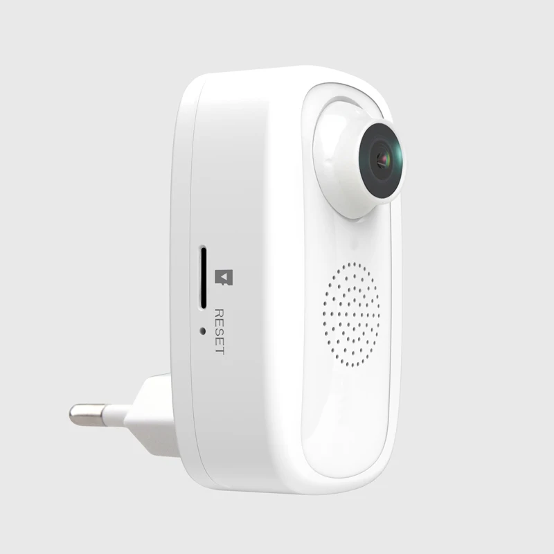 Full HD 1080P mini plug-in wireless ip camera support  128GB SD card cloud storage