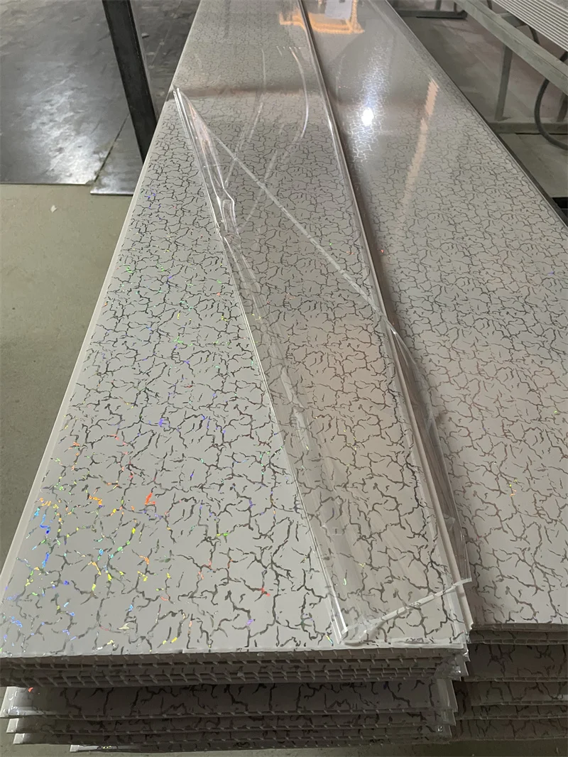 Customized hot stamping PVC Ceiling wall panel Indoor PVC Laminated Ceiling Tiles