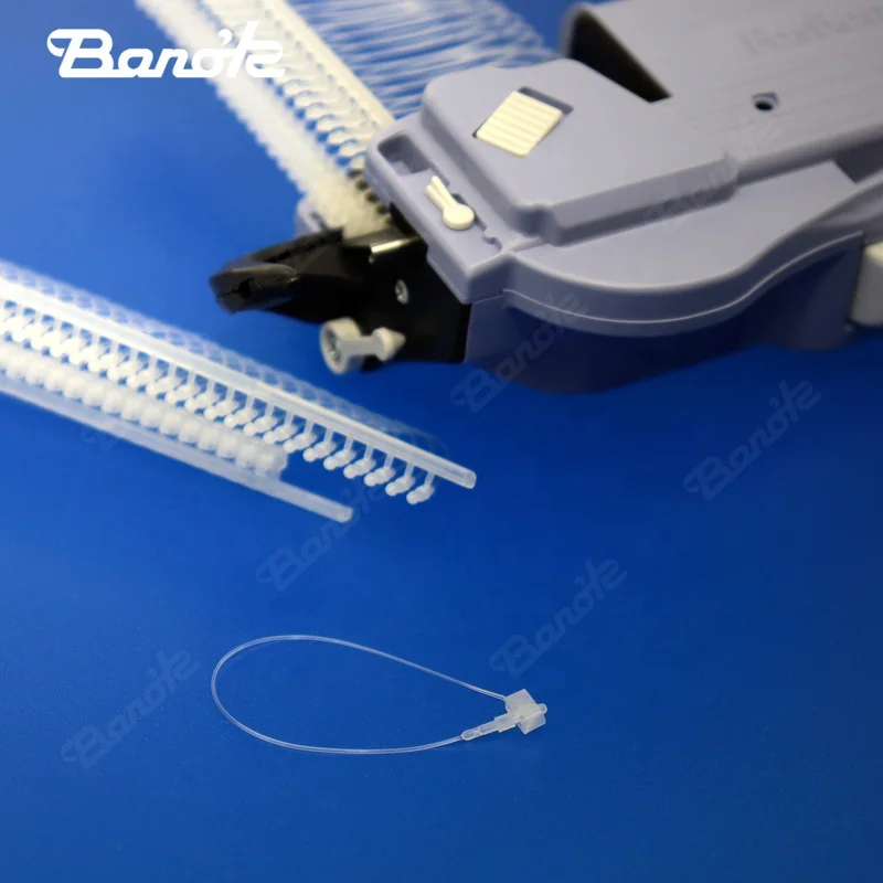 FasBanokV tag gun fastener Петля пластиковая нейлоновая v-образная петля для инструмента
