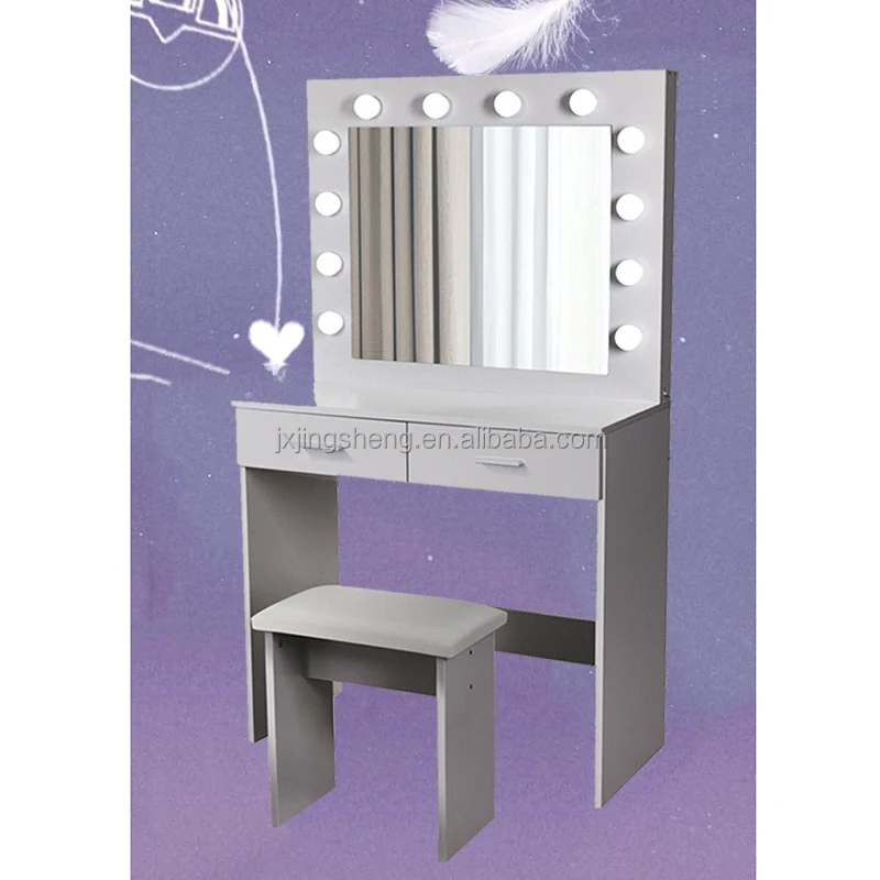 Hollywood Dressing Table White Classic