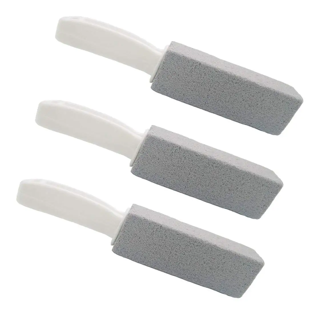 Pumice Cleaning Stone with Handle Toilet Bowl Cleaning Brush Cleaner Hard Water Ring Remover