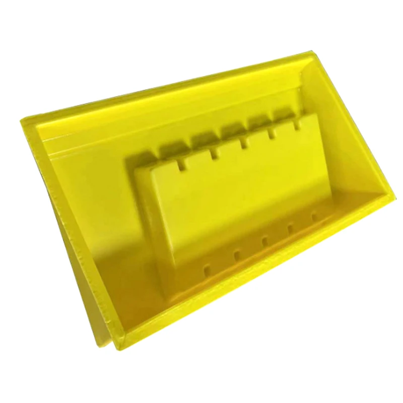 Hot selling yellow cosmetics ABS thick film blister tray