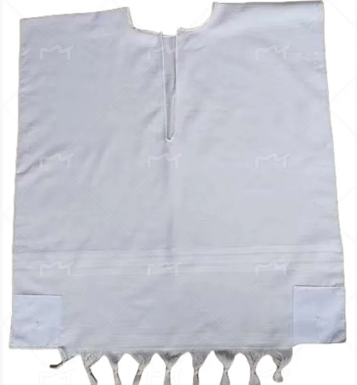 Light Weight Cotton Tzitzits Jewish Tallits Religious Jewish Mitzvah Clothing Prayer Shawl Polyester Cotton Wool Mesh