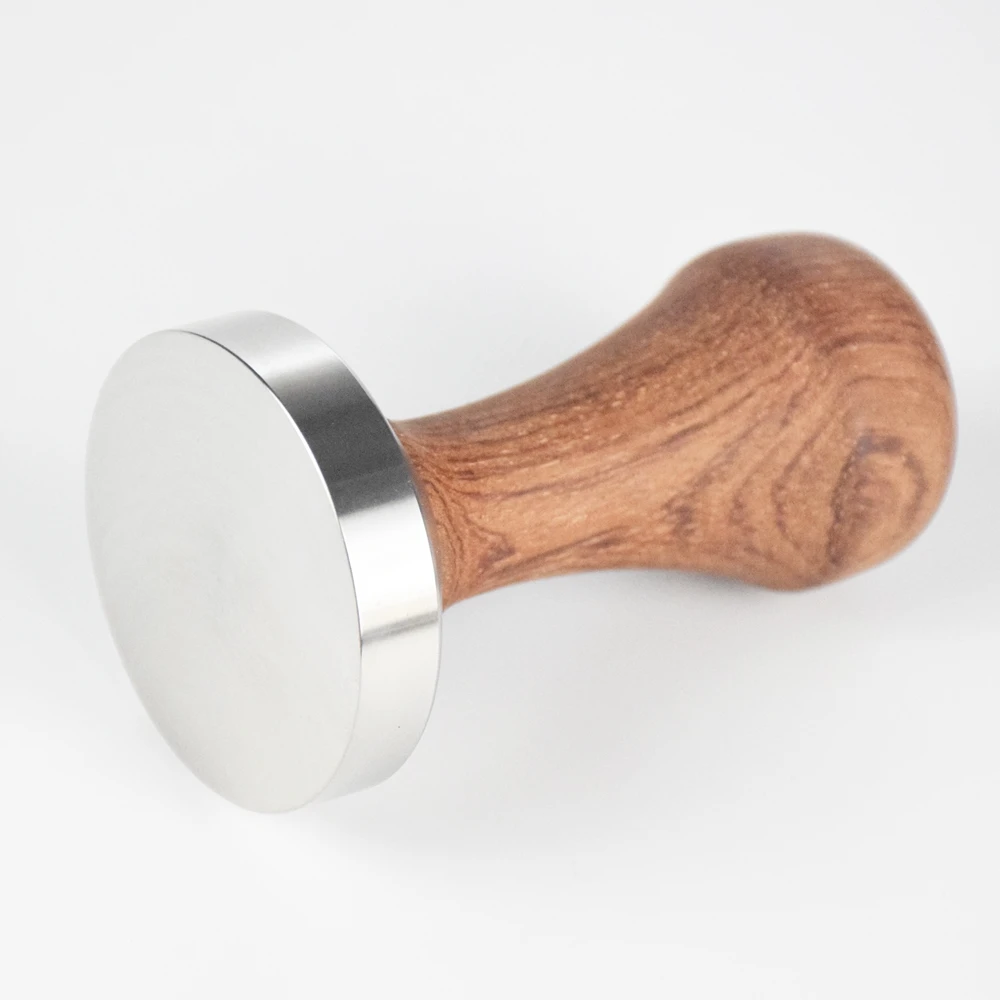 Пресс-молоток для кофе с деревянной ручкой 58 мм