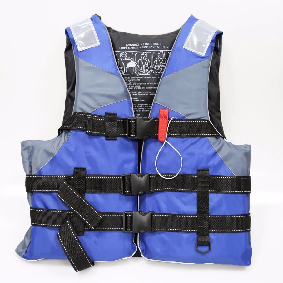 Wholesale sea fishing surfing boating water safety rescue life jacket vest