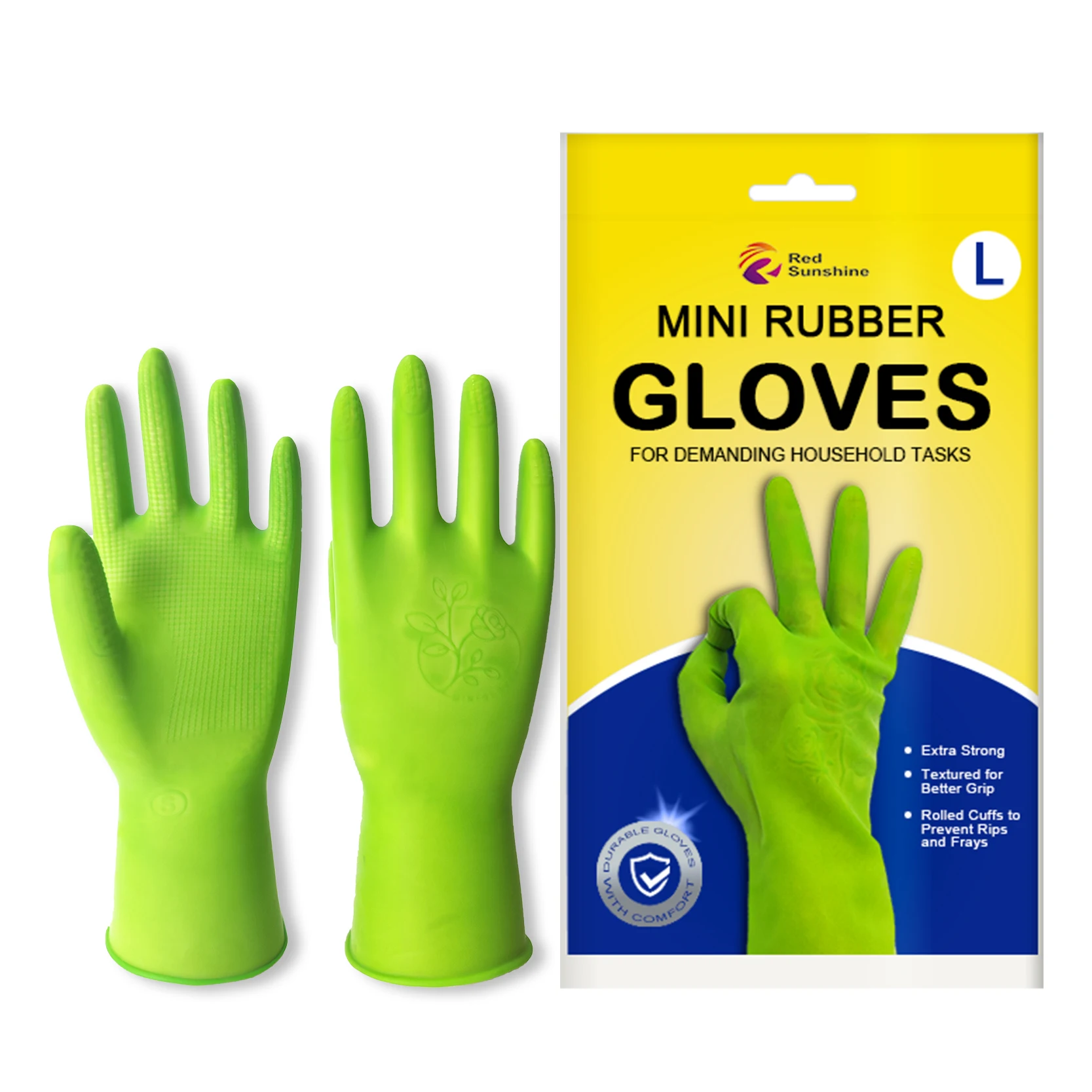 China supplier japanese wholesale house hold dish washing house vegetable rubber latex household gloves for pet car cleaning