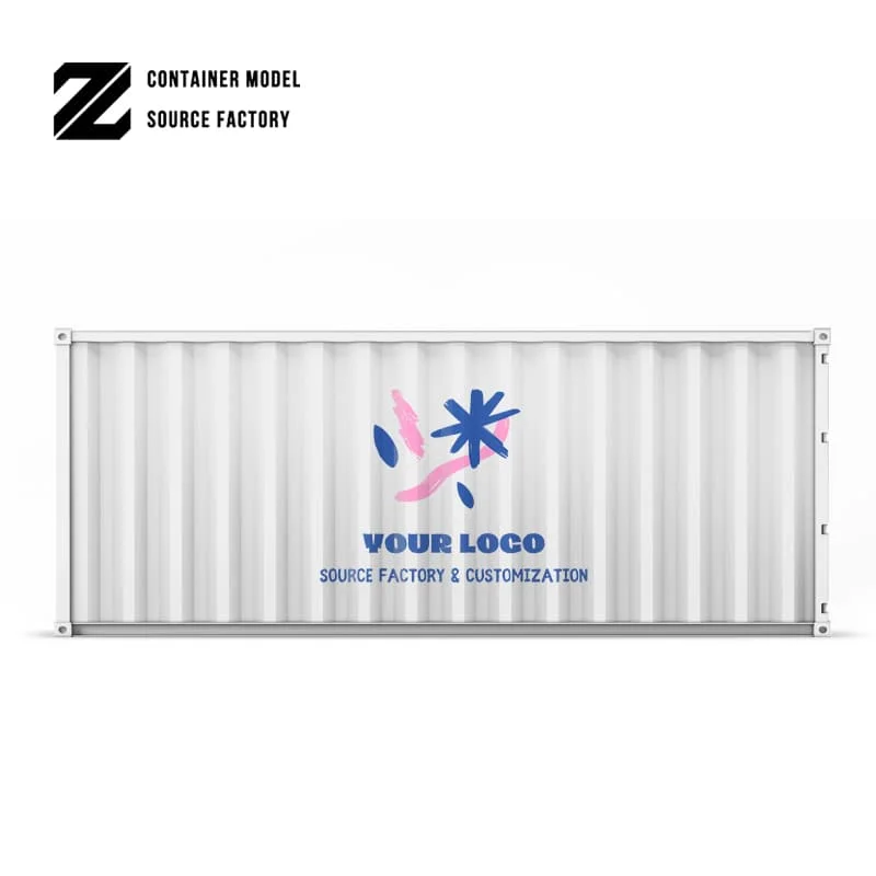 Practical Simulation Container Model Affordable Customized Logo Desktop Organizer for Logistics