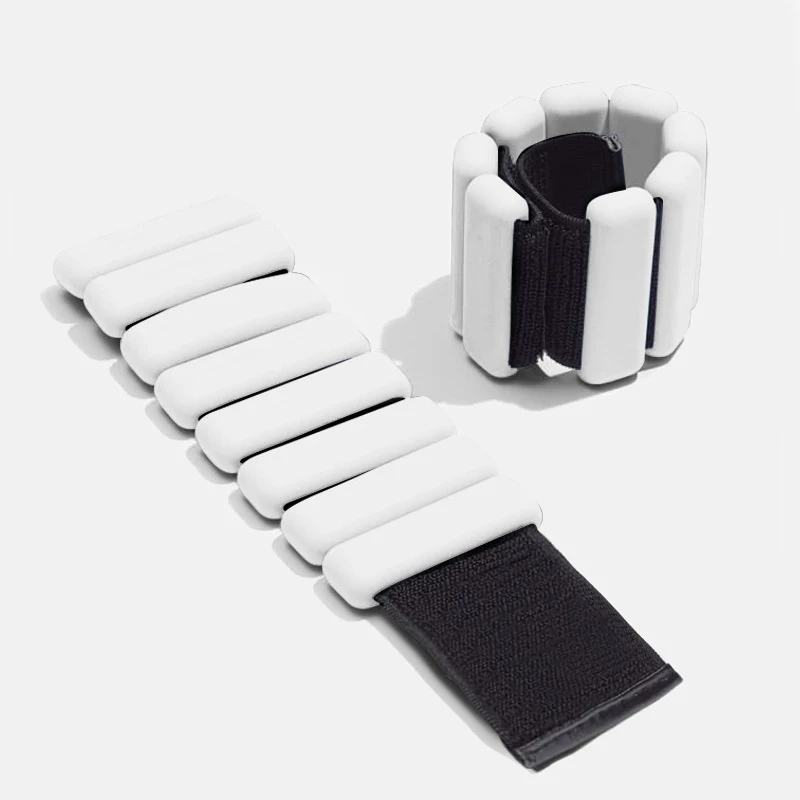 
New outdoor sports weight-bearing bracelet adjustable silicone weight bracelet exercise muscles weight bracelet 