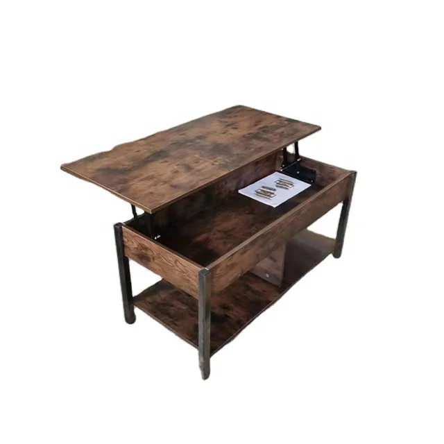 Регулируемый Деревянный подъемник чайный современный простой стиль журнальные столики мебель для гостиной