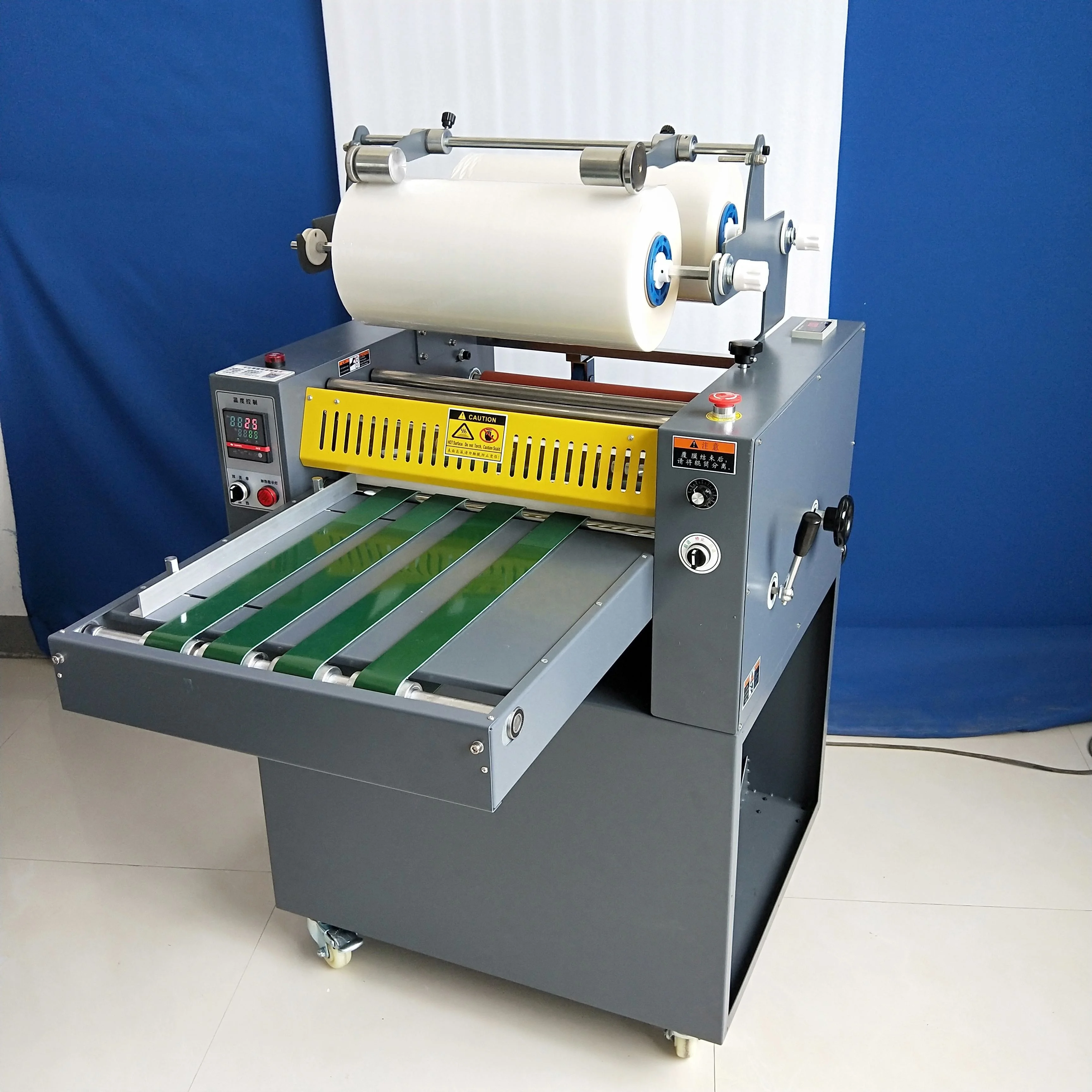 DSG-390B DSG-490B Electric Belt Delivery Thermal Hot Laminator Machine with Auti Curl Function