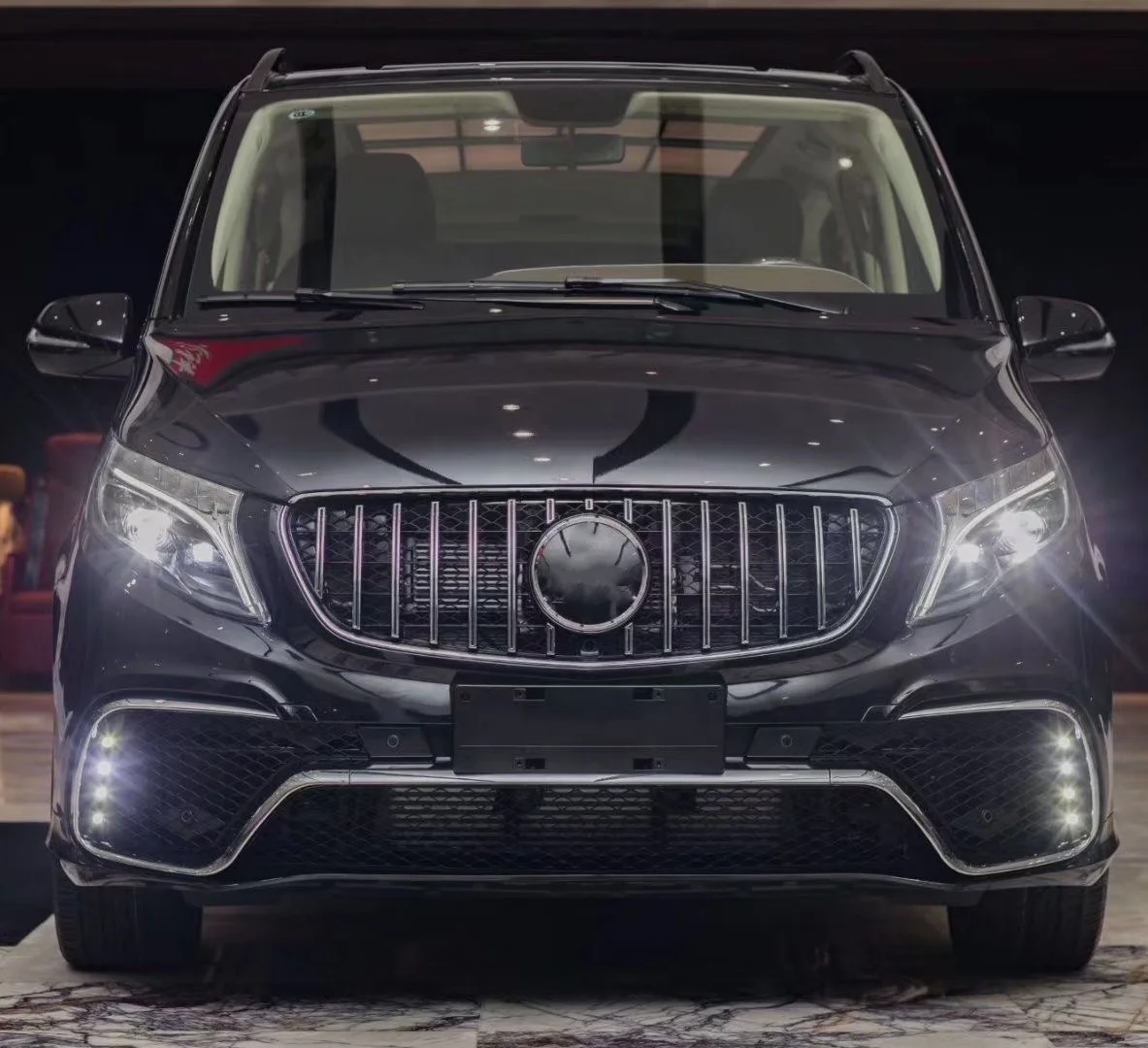 Лидер продаж, полный комплект AMG для V-класса Metris vito W447, модификация в стиле AMG