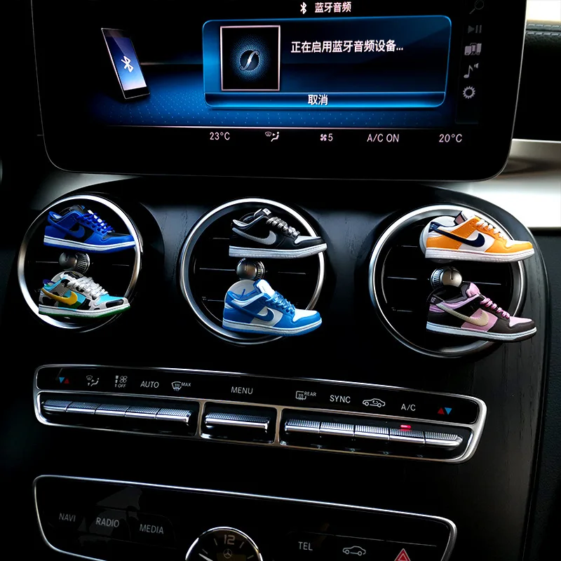 New arrival Nike Sports SB dunk shoes model toys car air freshener with outlet Fragrance