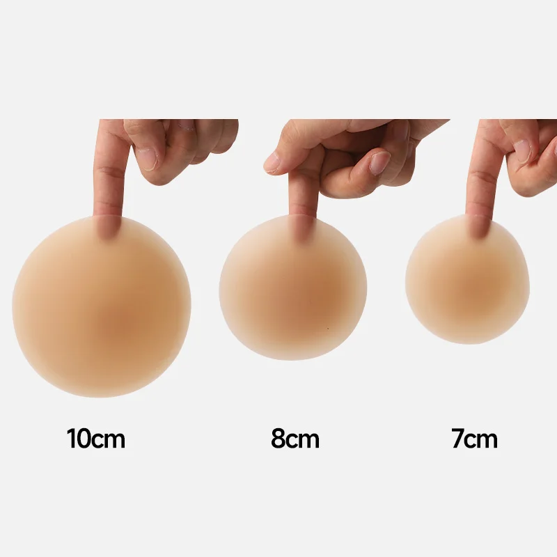 Women Sexy Push Up Bras Nipple Cover Seamless Adhesive Silicone Bra Backless Reusable Sticky Breast Lift Nipple Cover