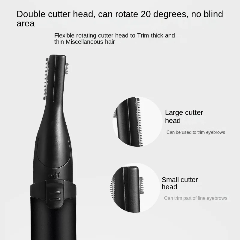 Electric eyebrow trimming knife multi-functional washable eyebrow shaving knife do not hurt the skin shaving razor