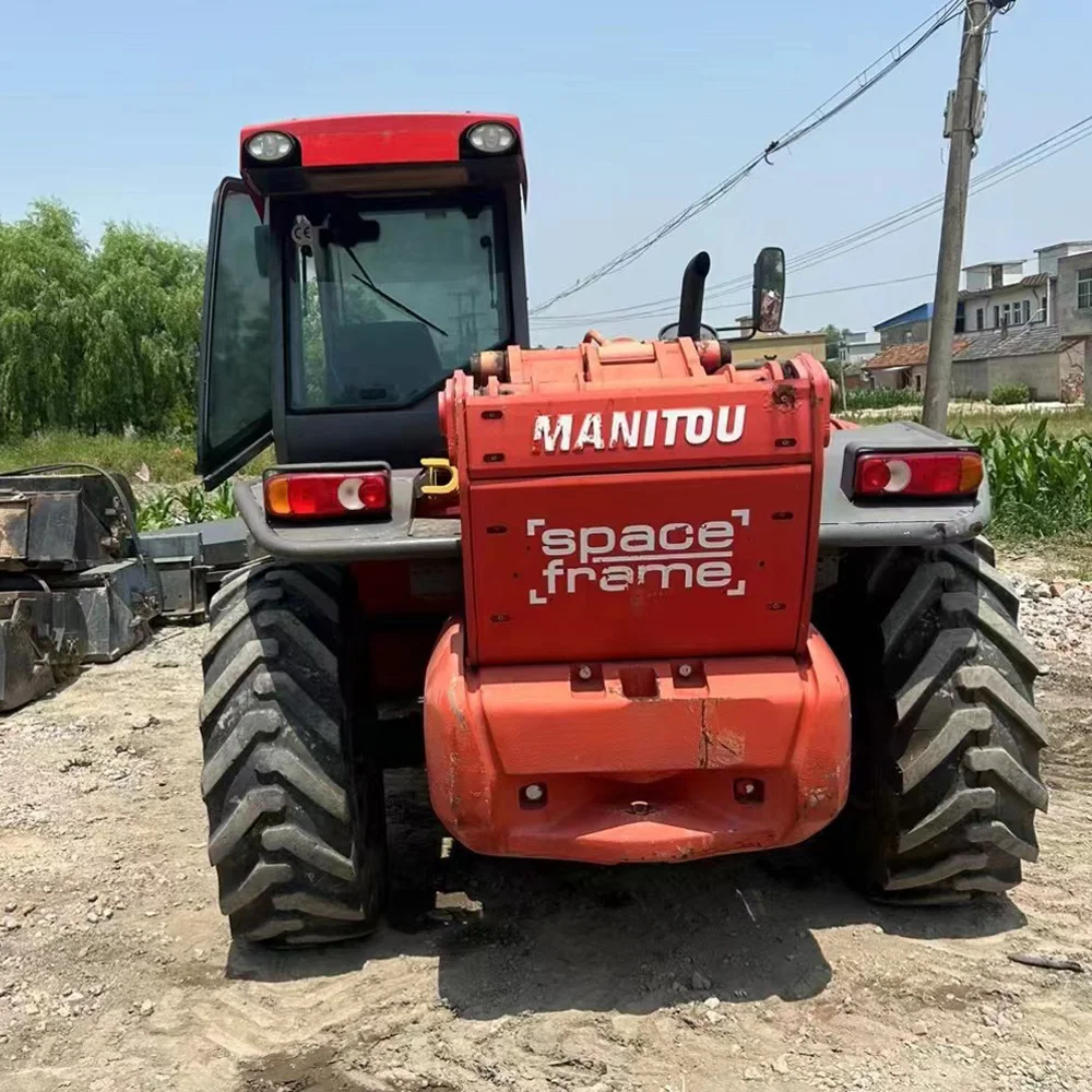 Manitou MT1740 Telescopic Handler with 17 Meters Boom Heave 11 tons Lifted 4 tons Load Telescopic Forklift Telehandler