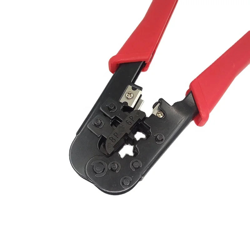 Amp Rj45/Cat7 телекоммуникационный кабель сетевые инструменты rj 45 телефонный Электрический обжимной инструмент