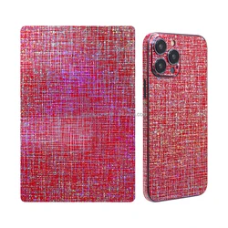 Mobile phone cutting plotter  back films for  phone screen cutting machine laser Rainbow back stickers