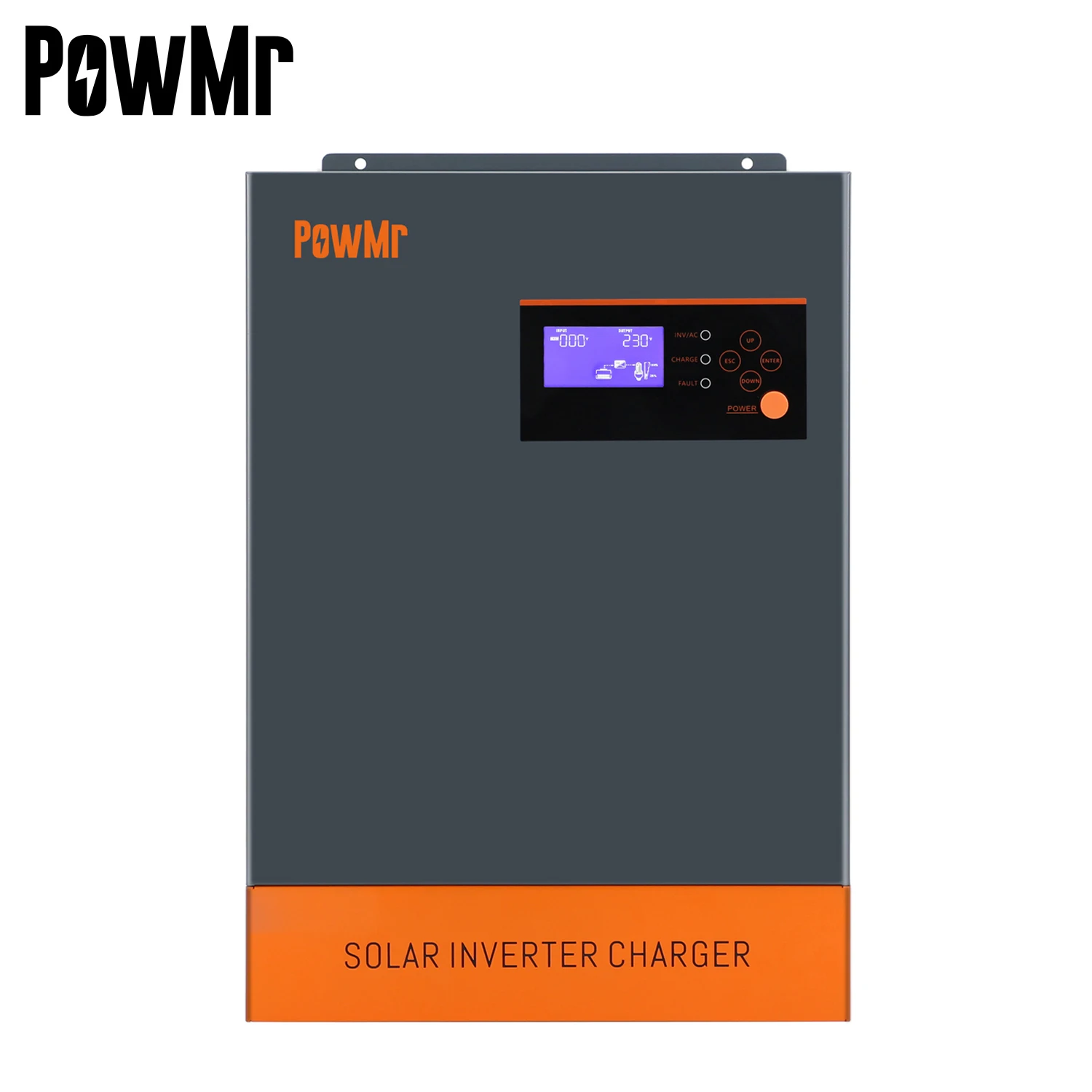 PowMr  5500W Hybrid Charge Inverter MPPT 80A Max PV Input 120V-450V 220VAC 48V All In One Solar inverter