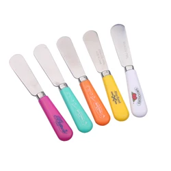 Wholesale kid Stainless Metal Butter Knife Utensil Cutlery Cheese Dessert Jam For Home Restaurant and Hotel