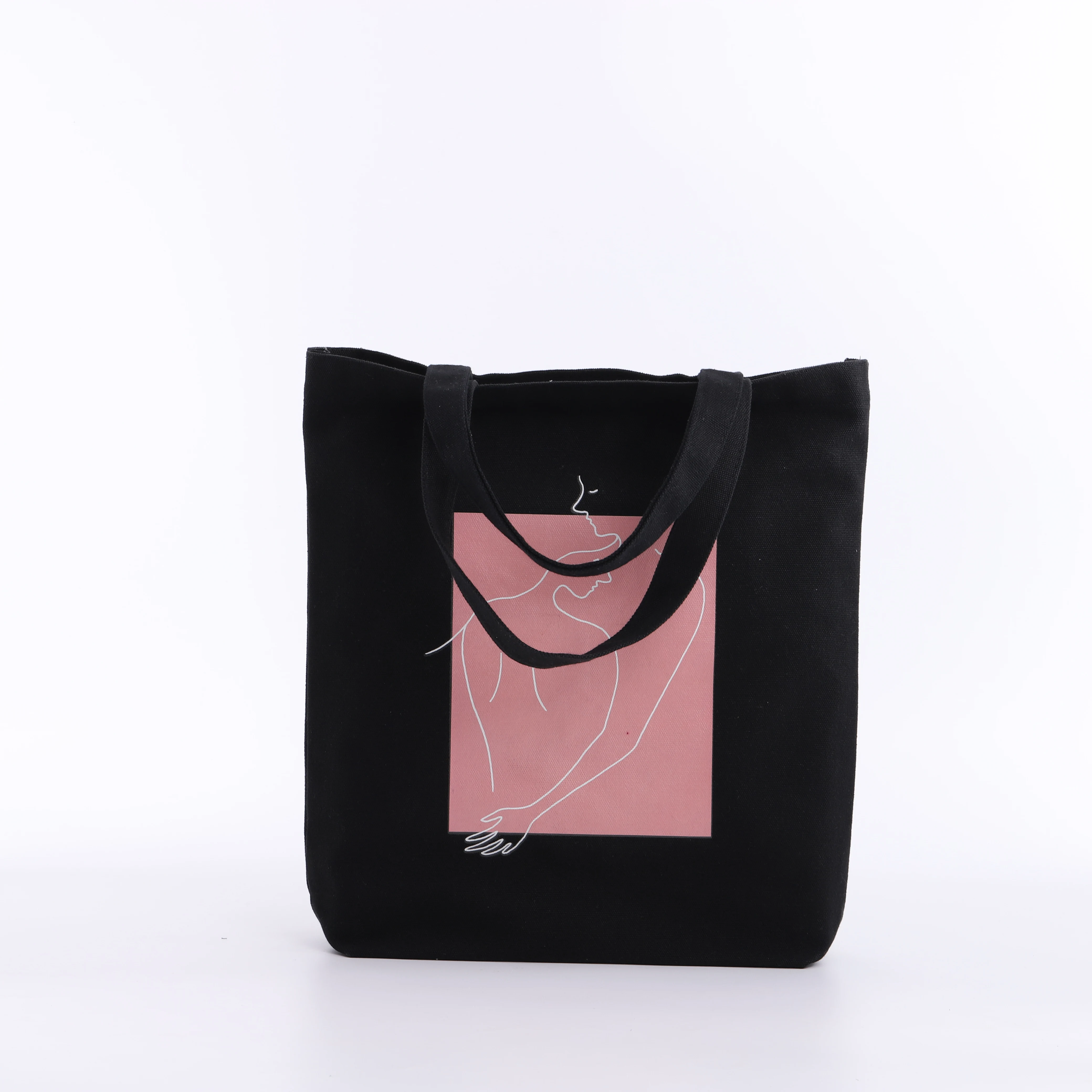 Standard Size Cheap Plain Cotton Shopping Bag Recycled With Logo Canvas Tote Bag