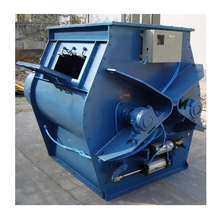 Baokang Manufacturer supplies Construction Carbon Steel Single Shaft Paddle Blender Mixer For Slurry Mixture