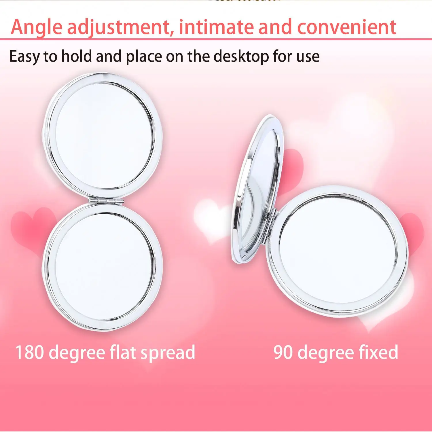 Diamond Painting Compact Mirror Mandala Diamond Art Small Travel Pocket Mirror Diamond Dots DIY Craft Kits